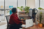 Picture of POLY Blackwire 3320 Stereo Microsoft Teams Certified USB-C Headset +USB-C/A Adapter