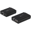 Image de StarTech.com Hub USB 2.0 sur Câble Ethernet CAT5e/CAT6 Unique (RJ45) - 4 Ports - 100m - Concentrateur Extension USB - Boitier Métal - Alimentation Externe - 480 Mbps