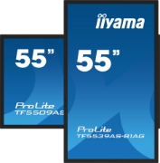 Picture of iiyama TF5539AS-B1AG Signage Display Digital signage flat panel 138.7 cm (54.6") LED 500 cd/m² 4K Ultra HD Black Touchscreen Built-in processor Android 24/7