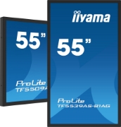 Picture of iiyama TF5539AS-B1AG Signage Display Digital signage flat panel 138.7 cm (54.6") LED 500 cd/m² 4K Ultra HD Black Touchscreen Built-in processor Android 24/7