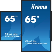 Picture of iiyama TF6539AS-B1AG Signage Display Digital signage flat panel 163.8 cm (64.5") LED 500 cd/m² 4K Ultra HD Black Touchscreen Built-in processor Android 24/7