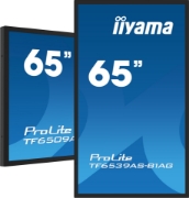 Picture of iiyama TF6539AS-B1AG Signage Display Digital signage flat panel 163.8 cm (64.5") LED 500 cd/m² 4K Ultra HD Black Touchscreen Built-in processor Android 24/7