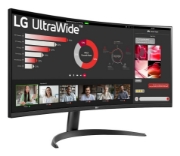 Picture of LG 34WR50QK-B computer monitor 86.4 cm (34") 3440 x 1440 pixels Wide Quad HD Black