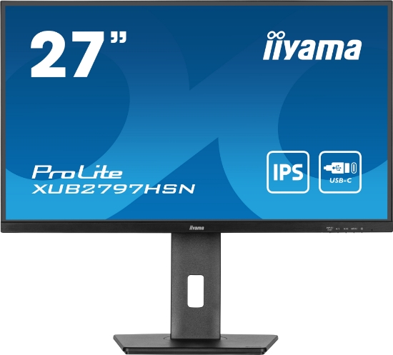 Picture of iiyama ProLite XUB2797HSN-B2 computer monitor 68.6 cm (27") 1920 x 1080 pixels Full HD LED Black