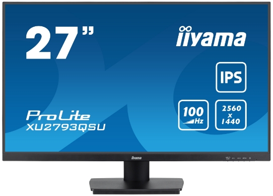 Picture of iiyama ProLite XU2793QSU-B7 LED display 68.6 cm (27") 2560 x 1440 pixels Wide Quad HD Black