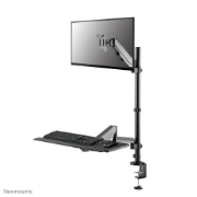 Picture of Neomounts DS90-325BL1 Sit-stand workstation desk 17-32" - gas spring