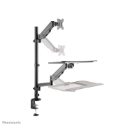 Picture of Neomounts DS90-325BL1 Sit-stand workstation desk 17-32" - gas spring