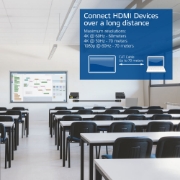 Picture of ACT 4K HDMI 2.0 extender set over CAT6 UTP with IR support, 60 meters