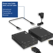 Picture of ACT 4K HDMI 2.0 extender set over CAT6 UTP with IR support, 60 meters