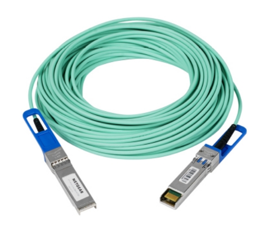Picture of NETGEAR AXC7620 InfiniBand/fibre optic cable 20 m SFP+ Turquoise