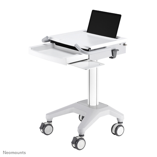 Picture of Neomounts MED-M200 Medical mobile workstation 10-17" - gas spring - lockable