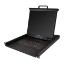 Picture of StarTech.com Rackmount KVM Console - Single Port VGA KVM with 19" LCD Monitor for Server Rack - Fully Featured Universal 1U LCD KVM Drawer w/Cables & Hardware - USB Support - 50,000 MTBF