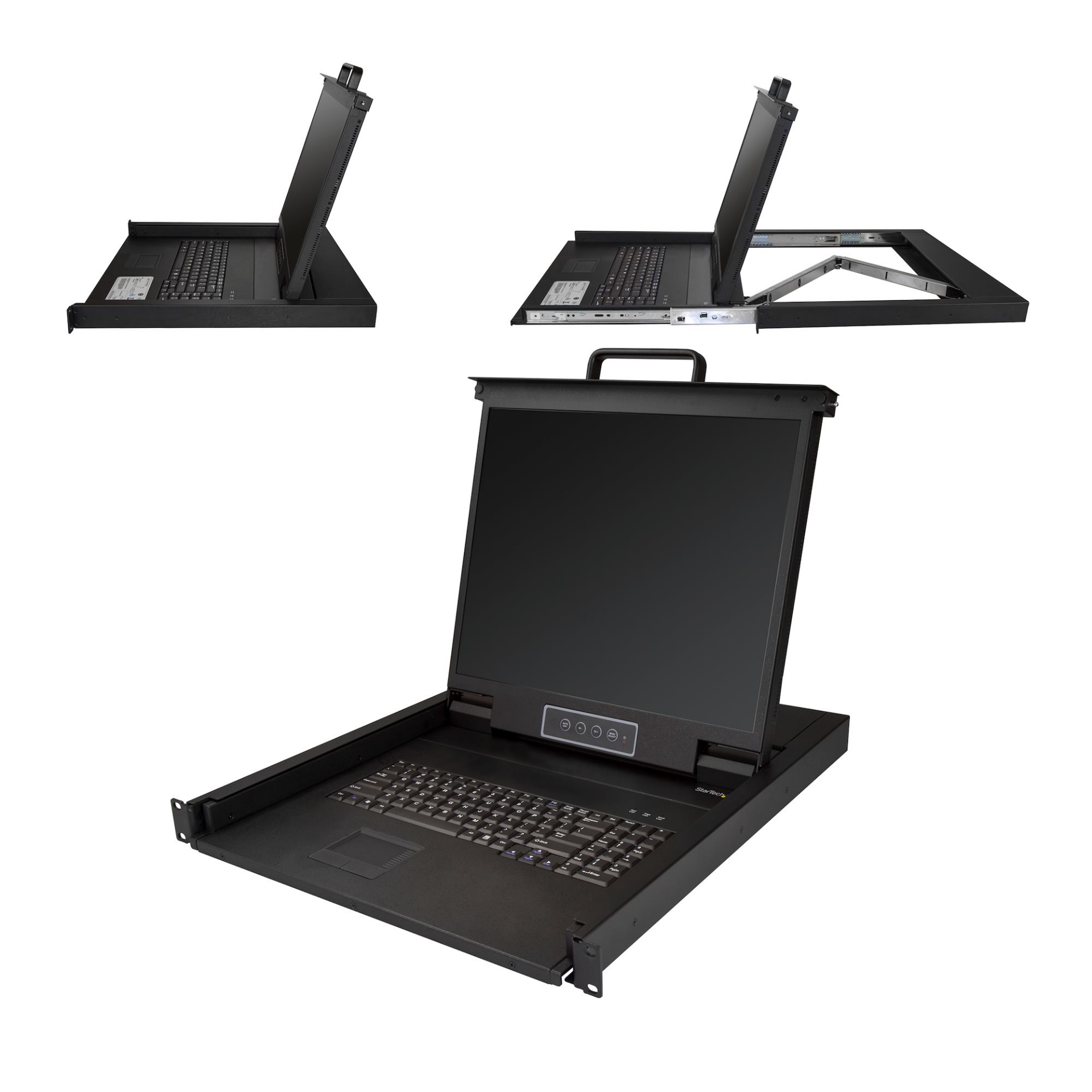 StarTech.com Rackmount KVM Console - Single Port VGA KVM with 19