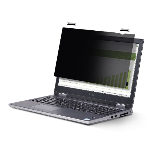 Picture of StarTech.com 16-inch 16:10 Flip-Up Privacy Screen with Touch, Anti-Glare Privacy Filter, Laptop Monitor Screen Protector with 51% Blue Light Reduction