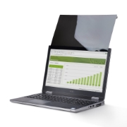 Picture of StarTech.com 16-inch 16:10 Flip-Up Privacy Screen with Touch, Anti-Glare Privacy Filter, Laptop Monitor Screen Protector with 51% Blue Light Reduction