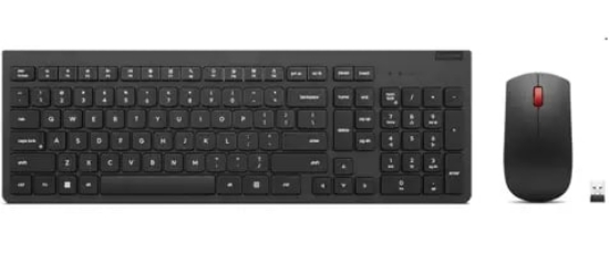 Picture of Lenovo 4X31N50712 keyboard Mouse included Universal RF Wireless Belgian Black