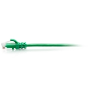 Picture of C2G 0.3m Cat6a Snagless Unshielded (UTP) Slim Ethernet Patch Cable - Green