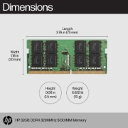 Picture of HP 32GB DDR4 3200 SODIMM Memory
