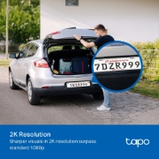 Picture of TP-Link Tapo TC41 V2 Spherical IP security camera Indoor & outdoor 2304 x 1296 pixels Ceiling/Wall/Pole