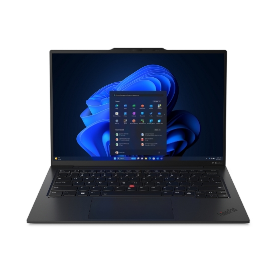 Picture of Lenovo ThinkPad X1 Carbon Gen 12 Intel Core Ultra 7 155U Laptop 35.6 cm (14") WUXGA 32 GB LPDDR5x-SDRAM 1 TB SSD Wi-Fi 6E (802.11ax) Windows 11 Pro Swiss Black