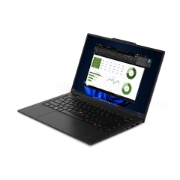 Picture of Lenovo ThinkPad X1 Carbon Gen 12 Intel Core Ultra 7 155U Laptop 35.6 cm (14") WUXGA 32 GB LPDDR5x-SDRAM 1 TB SSD Wi-Fi 6E (802.11ax) Windows 11 Pro Swiss Black