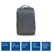 Picture of ACT Move backpack for laptops up to 15.6” made from recycled plastic bottles