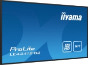 Picture of iiyama PROLITE LE4341S-B2 Digital signage flat panel 108 cm (42.5") LCD 350 cd/m² Full HD Black 18/7