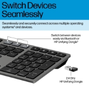 Picture of HP 725 Multi-Device Rechargeable Wireless Keyboard