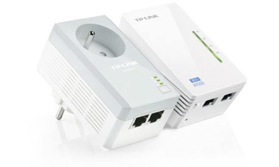 Picture of TP-Link TL-WPA4225 KIT 500 Mbit/s Ethernet LAN Wi-Fi White 2 pc(s)