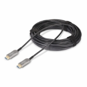 Picture of StarTech.com 50ft (15.2m) HDMI 2.1 Hybrid Active Optical Cable (AOC), CMP, Plenum Rated, 8K Ultra High Speed HDMI 2.1/2.0 Fiber Optic Cable, 48Gbps, 8K 60Hz/4K 120Hz, HDR10+/FRL/TMDS/eARC