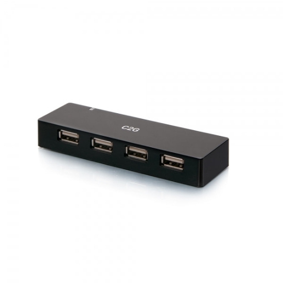 Picture of C2G 4-Port USB-A Hub with 5V 2A Power Supply