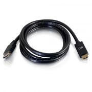 Picture of C2G 54433 video cable adapter 1.8 m DisplayPort HDMI Black