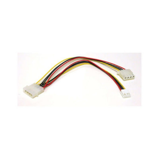 Picture of C2G 10in Combo 5.25in/3.5in Internal Power Y-Cable Multicolour 0.254 m