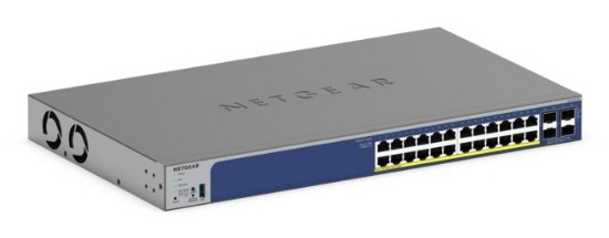 Picture of NETGEAR 28-Port PoE Gigabit/10G Stackable Smart Switch (GS728TXP)