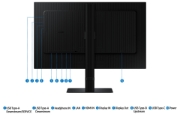 Picture of Samsung S60UD computer monitor 61 cm (24") 2560 x 1440 pixels Quad HD LCD Black
