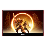 Picture of AOC 16G3 portable TV/monitor Portable monitor Black, Red 39.6 cm (15.6") TFT 1920 x 1080 pixels