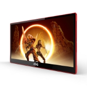 Picture of AOC 16G3 portable TV/monitor Portable monitor Black, Red 39.6 cm (15.6") TFT 1920 x 1080 pixels