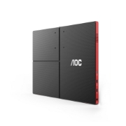 Picture of AOC 16G3 portable TV/monitor Portable monitor Black, Red 39.6 cm (15.6") TFT 1920 x 1080 pixels