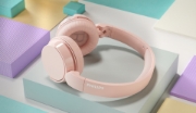 Picture of Philips 4000 series TAH4209PK/00 headphones/headset Wireless Head-band Calls/Music Bluetooth Pink