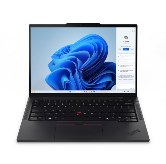 Picture of Lenovo ThinkPad T14s Gen 5 Intel Core Ultra 7 155U Laptop 35.6 cm (14") WUXGA 32 GB LPDDR5x-SDRAM 1 TB SSD Wi-Fi 6E (802.11ax) Windows 11 Pro English Black