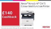 Picture of Xerox VersaLink C415 A4 40ppm Duplex Copy/Print/Scan/Fax PS3 PCL5e/6 2 Trays 251 Sheets