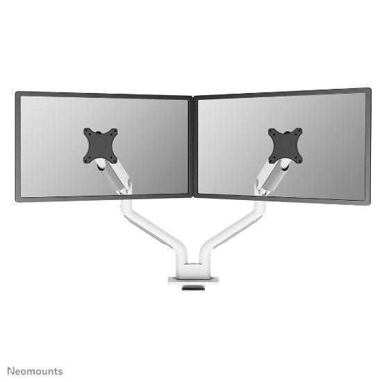 Picture of Neomounts DS70S-950WH2 Monitor arm 17-35" - gas spring - Topfix - 180°-stop