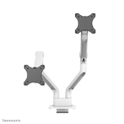 Picture of Neomounts DS70S-950WH2 Monitor arm 17-35" - gas spring - Topfix - 180°-stop