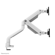 Picture of Neomounts DS70S-950WH2 Monitor arm 17-35" - gas spring - Topfix - 180°-stop