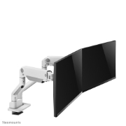 Picture of Neomounts DS70S-950WH2 Monitor arm 17-35" - gas spring - Topfix - 180°-stop