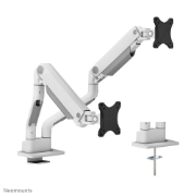 Picture of Neomounts DS70S-950WH2 Monitor arm 17-35" - gas spring - Topfix - 180°-stop