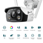 Picture of TP-Link VIGI 4MP Outdoor Full-Color Wi-Fi Bullet Network Camera