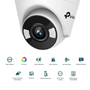 Picture of TP-Link VIGI 4MP Full-Color Wi-Fi Turret Network Camera