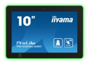 Picture of iiyama TW1025LASC-B1PNR meeting room display 25.6 cm (10.1") 1280 x 800 pixels LED 802.11b, 802.11g, Wi-Fi 4 (802.11n) Black Plastic Bluetooth