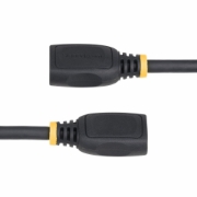Picture of StarTech.com 3.3ft (1m) HDMI 2.0 Extension Cable, High Speed HDMI Port Saver Cable, 4K 60Hz, HDMI Male to Female Extension Adapter Cord, HDMI Extension Cable, M/F